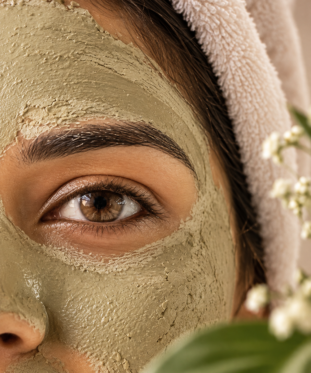 Herbs & Clay Scrubbing Mask